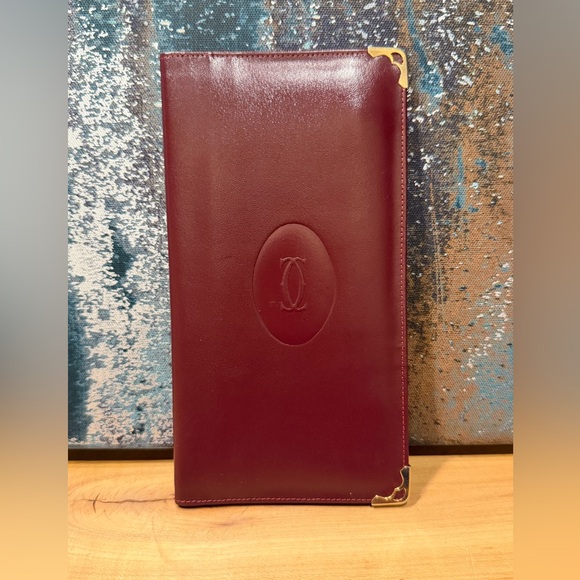 Cartier Handbags - Cartier: Must de Cartier vintage long wallet